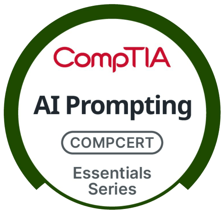 Corporate CompTIA AI Prompting Essentials Training Course logo