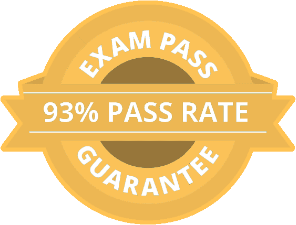 93% exam pass rate